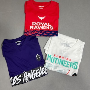 Pacchetto maglia Call of Duty League (3 pezzi) – Los Angeles Guerrillas e Florida Mutineers – Abbigliamento ufficiale CDL Esports