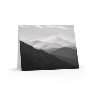 Mountain Layers - Jeu de 8, 16 et 24 cartes de voeux