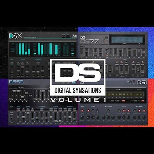 UVI Digital Synsations Vol 1 | Genuine License | 90's Synths Plugin Bundle | Yamaha Korg Roland Ensoniq | VST VST3 AU aax | Mac Windows