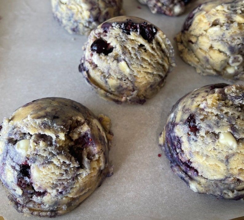 Blueberry Muffin Top Bakery Cookie Recipe image 3