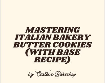 Carter's Italian Bakery Butter Cookie Guide