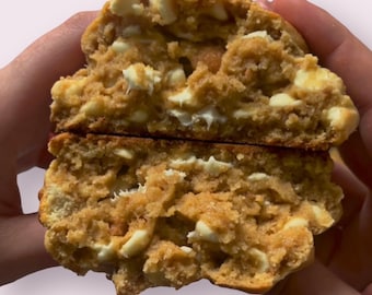 Recette de gros biscuits au pudding à la banane