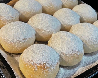 Lot de recettes de petits pains enneigés