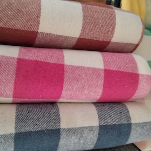 Plaid Flannel Fabric: Lumberjack Tartan Cotton, 59&quot; Wide