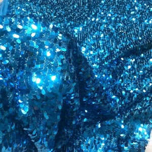 3mm Mini Micro Pear Sequin Shiny Fabric By The Yard, Elegant Evening Dress Cloth, Wholesale Glitter Material, Wedding Decoration