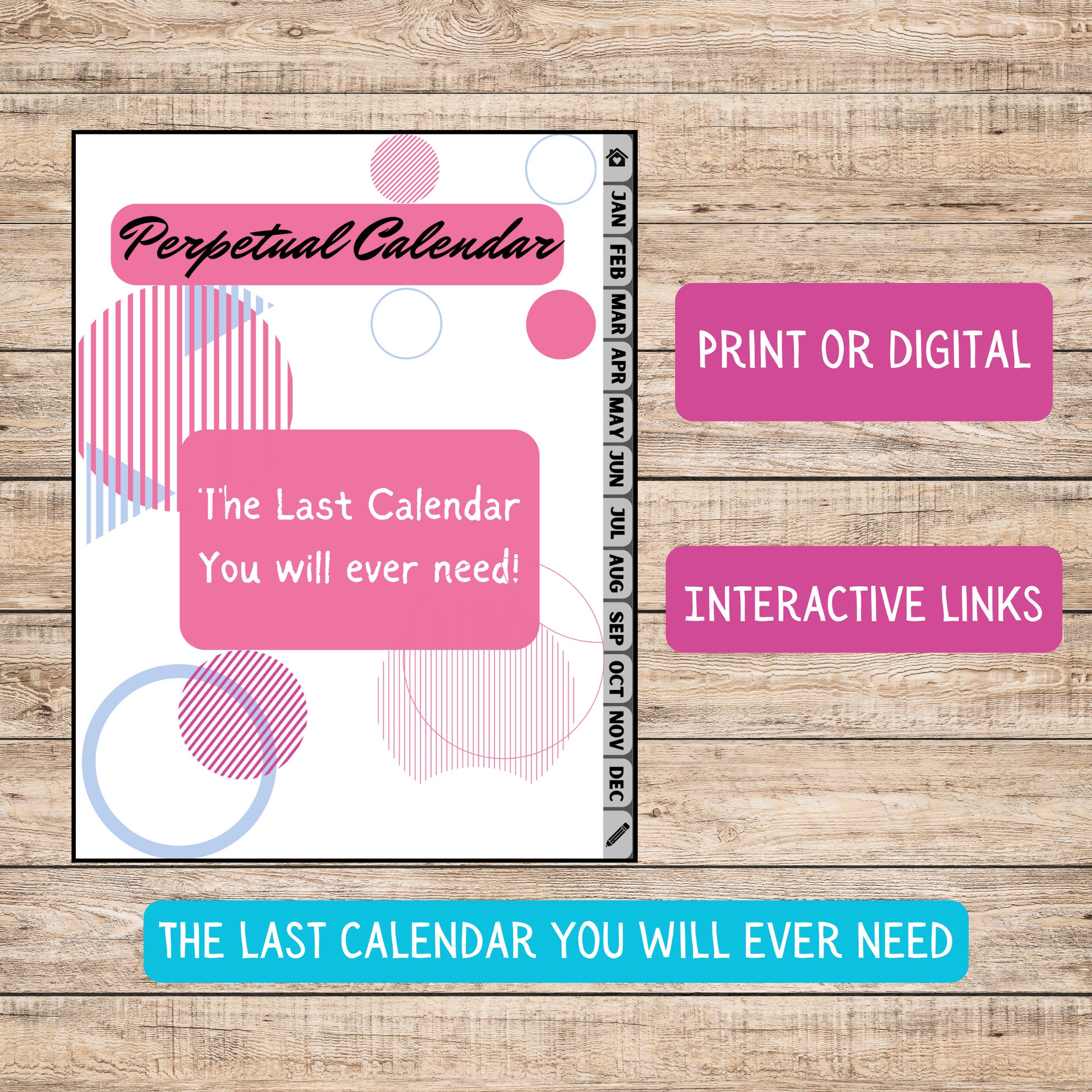 digital perpetual calendar