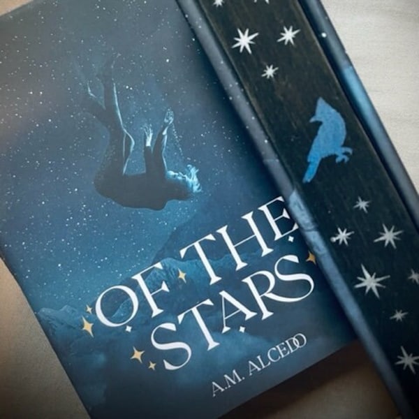 OF THE STARS by A.M. Alcedo, Sprayed Edges Special Edition, Signed by the Author