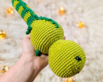 amigurumi iguana | crochet plush, handmade