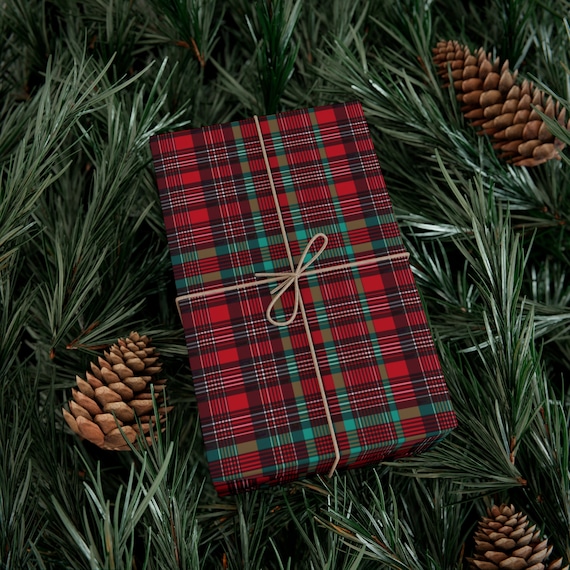 Vintage Plaid Holiday Gift Wrap Vintage Plaid Holiday Gift Wrap
