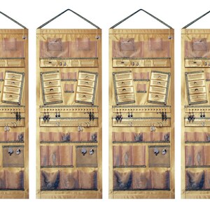 DUBAI Schmuck Organizer, "MISS PERFECT", Exklusive !!, Schmuckaufbewahrungssystem, Schmuckaufhänger, Schmuck, Geschenk, full handmade