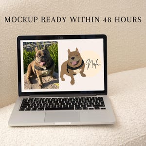 Borsa tote personalizzata per cani, borsa tote in tela personalizzata, regalo personalizzato per cani, ritratto di cane personalizzato, regalo personalizzato, borsa tote personalizzata, regalo personalizzato per gatti immagine 4