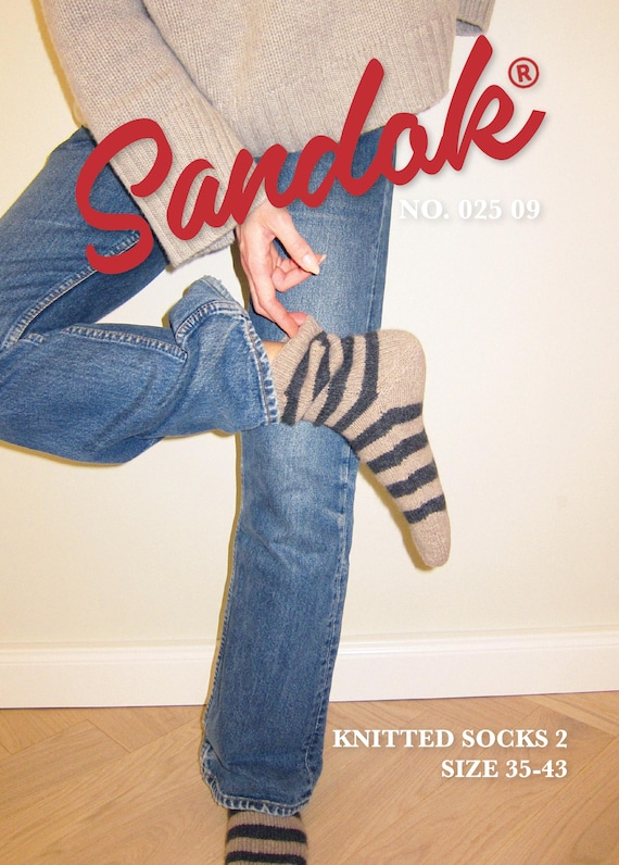 Knitted socks 2 English (digital download)