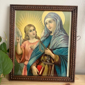 Saint Frances of Rome religious framed art