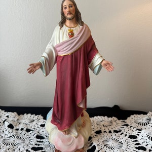 Sacred Heart of Jesus statue made in Portugal
