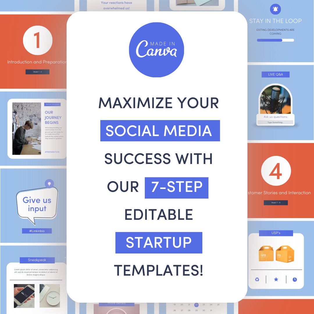 14-week Startup Success Plan - 35 Editable Templates With Examples ...