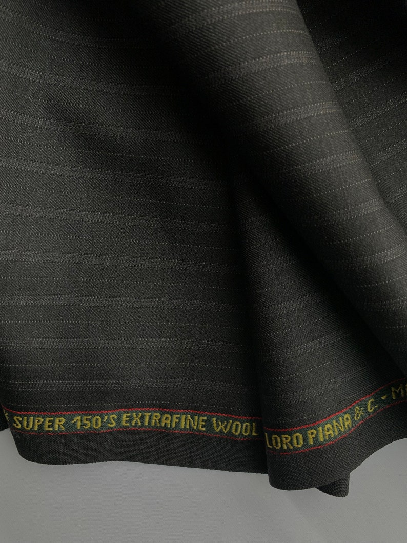 Loro Piana Super 150S Exstrafine Wool Tasmania. Fabric for - Etsy