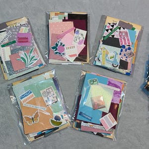 Mystery Package of Junk Journal, Scrapbooking Materials