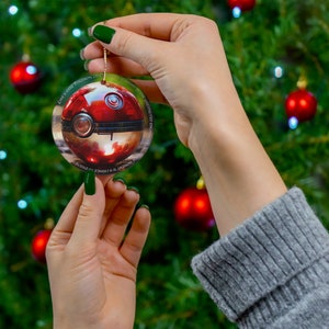 Poke-Ball Fan Art, Ceramic Ornament