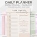 Digital Daily Planner / Goodnotes Template / Dark Mode to Do List ...