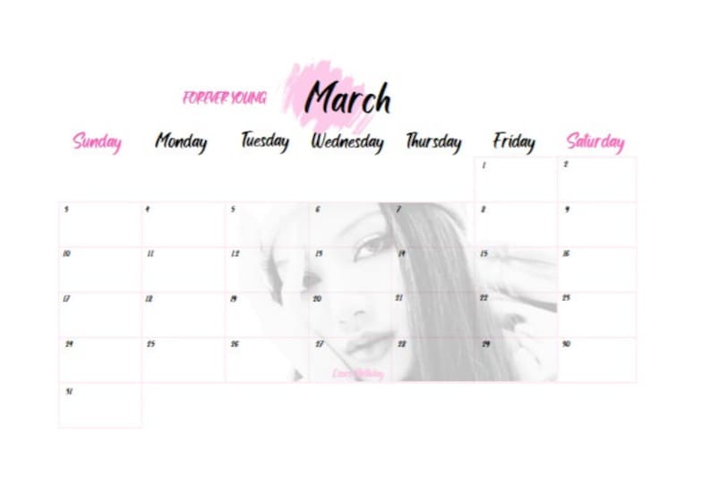 KPOP Blackpink 2025 Calendar Etsy