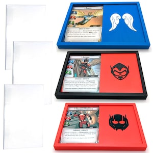 Marvel Champions Fundas Deslizantes para Antman, Wasp y Angel