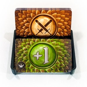 Supporto del mazzo modificatore per Gloomhaven