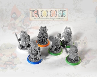 Unofficial Resin Miniatures for Root – Complete Base Game Set