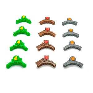Claro Root Markers – 12-delars set tillverkat av fans (inofficiellt)