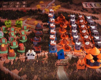 Root 3D Printed Game Upgrade Kit – Custom Components for Board Game Immersion