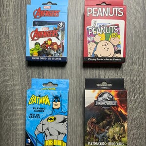 Character Playing Cards