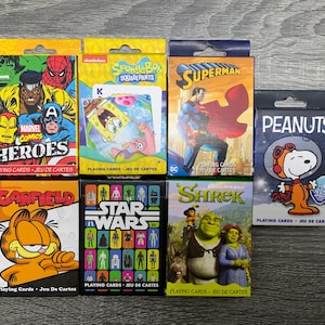 Character Playing Cards