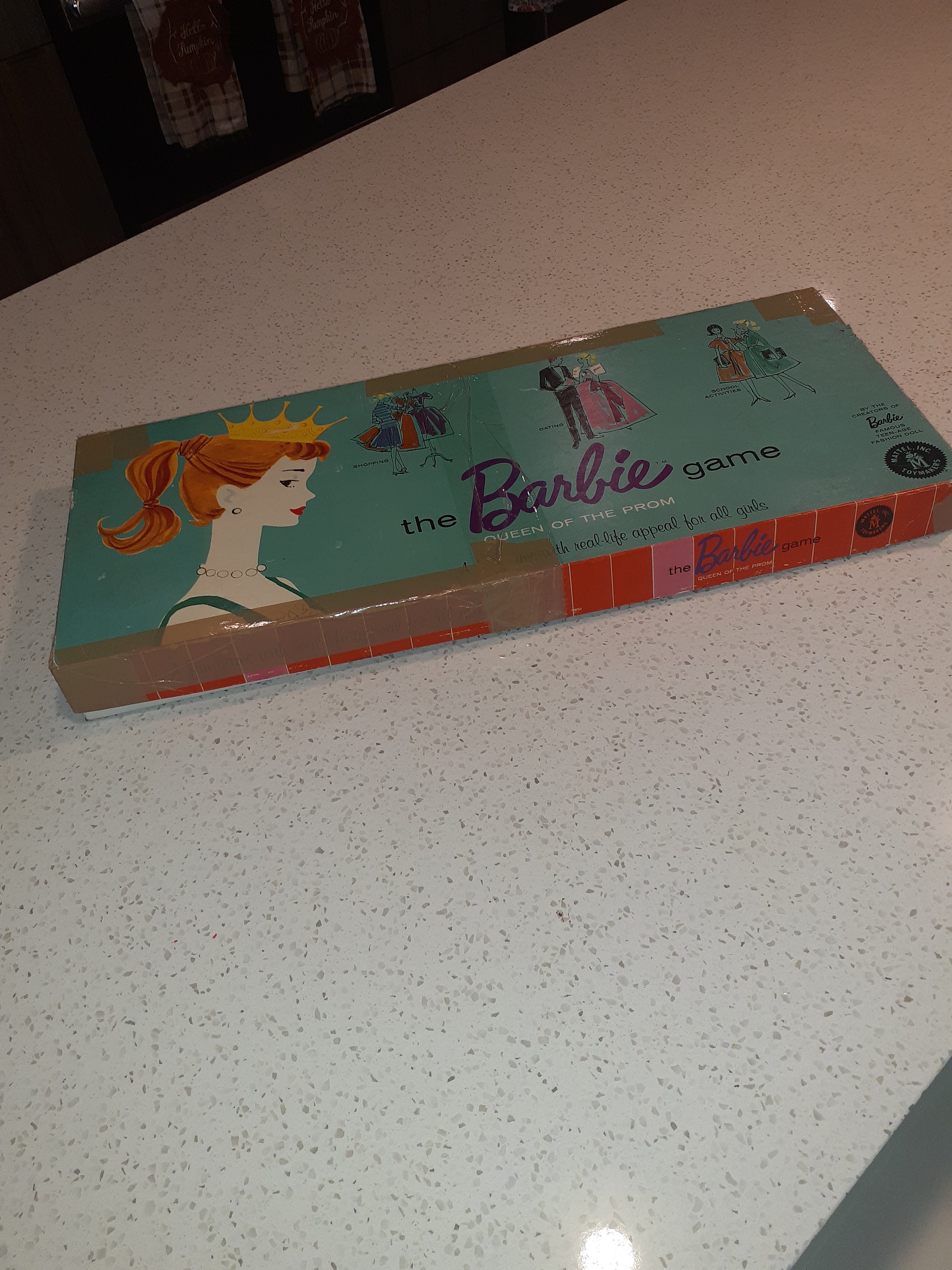 Board Game Replacement Pieces: The Barbie Game Queen of the Prom