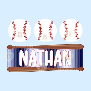 Nome personalizzato per baseball per ragazzi PNG