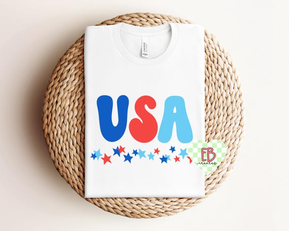 USA Patriotic Design PNG (Digital Download)