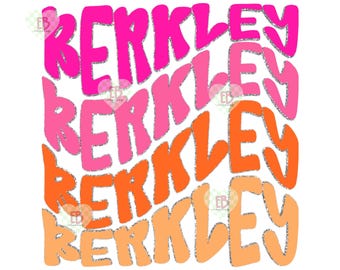 Custom Wavy Name PNG