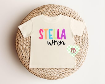 Colorful Custom Name PNG