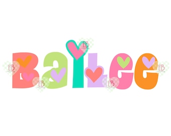 Custom Name PNG