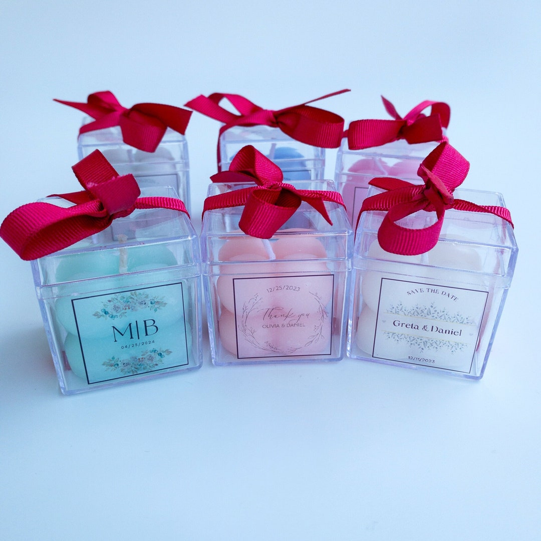 Wedding Favors Candles Personalized Wedding Favors for Etsy