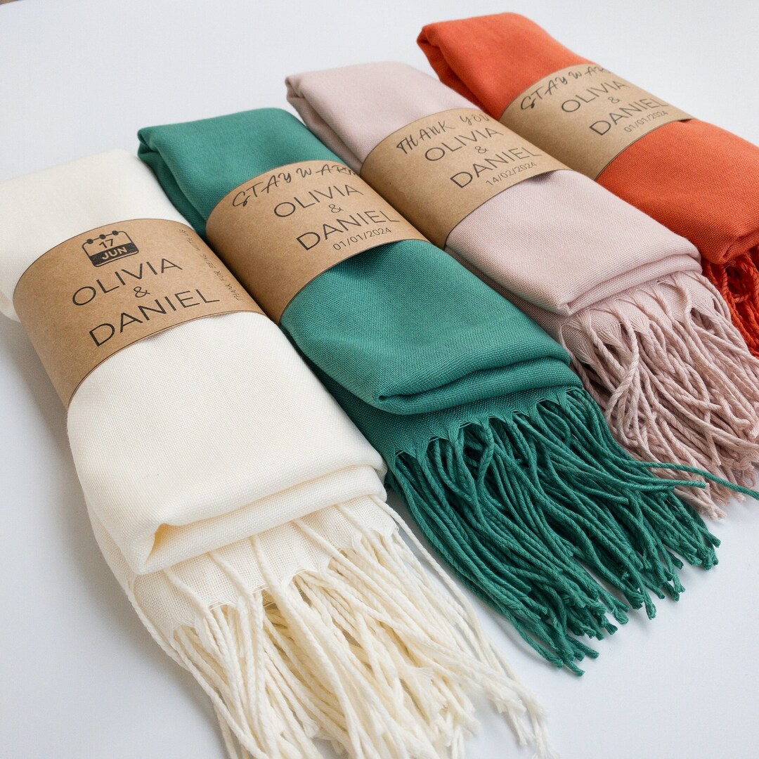 shawl wedding favor