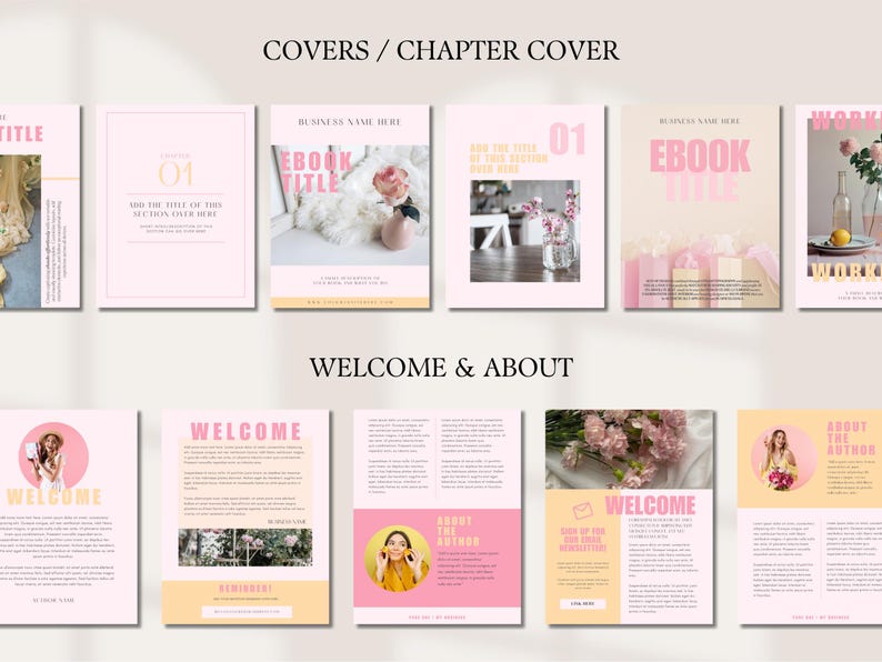Ebook Template Editable Canva Course Creator Lead Magnet Coaching Guide ...