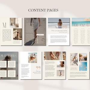Canva Ebook Template Editable Workbook Lead Magnet Coaching Book Course Creator Done for YouYou Neutral Aesthetic Worksheet Digital Download