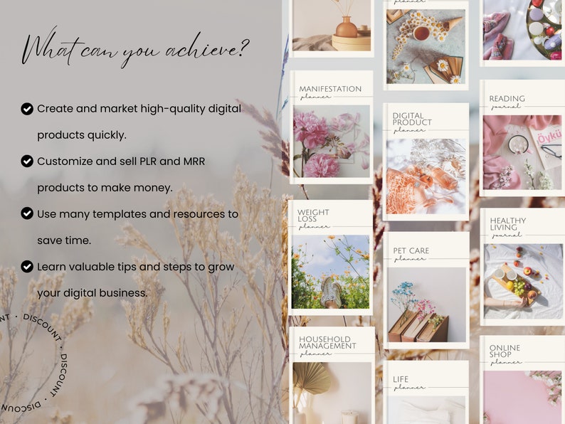 Entire Store Bundle Full Access Etsy Shop PLR MRR Digital Products to Sell Unlimited Download Past and Future Editable Canva Template