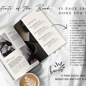 PLR Ebook Template Editable Canva Course Creator Lead Magnet Coaching ...