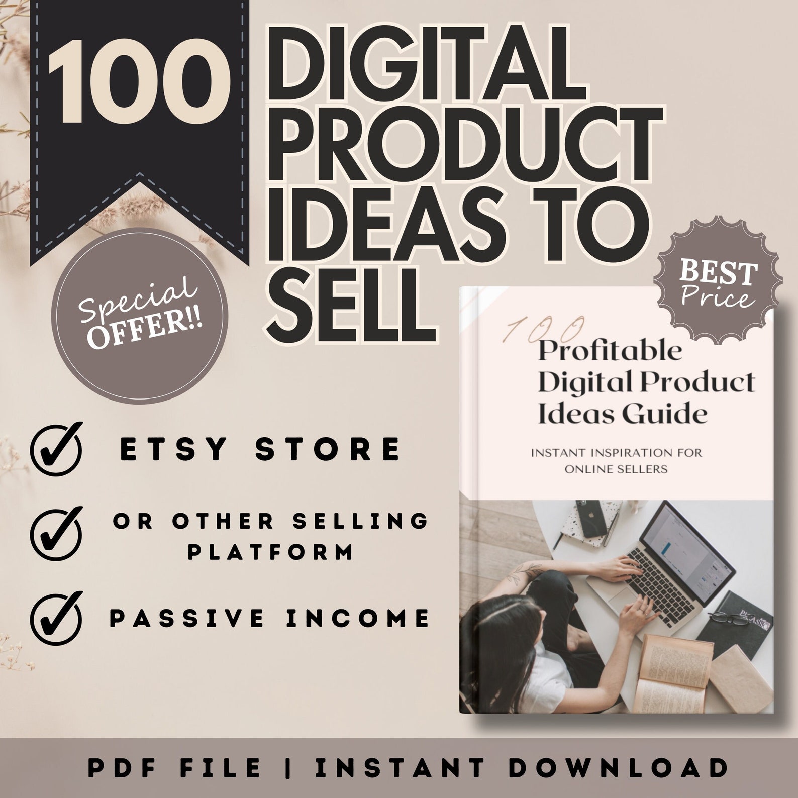 Digital Product Ideas to Sell 100 Etsy Best Seller Digital Etsy