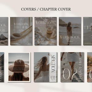 Canva Ebook Template Editable Workbook Lead Magnet Coaching Book Course Creator Done for YouYou Neutral Aesthetic Worksheet Digital Download