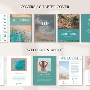 PLR Ebook Template Editable Canva Simple Lead Magnet Coaching Guide ...