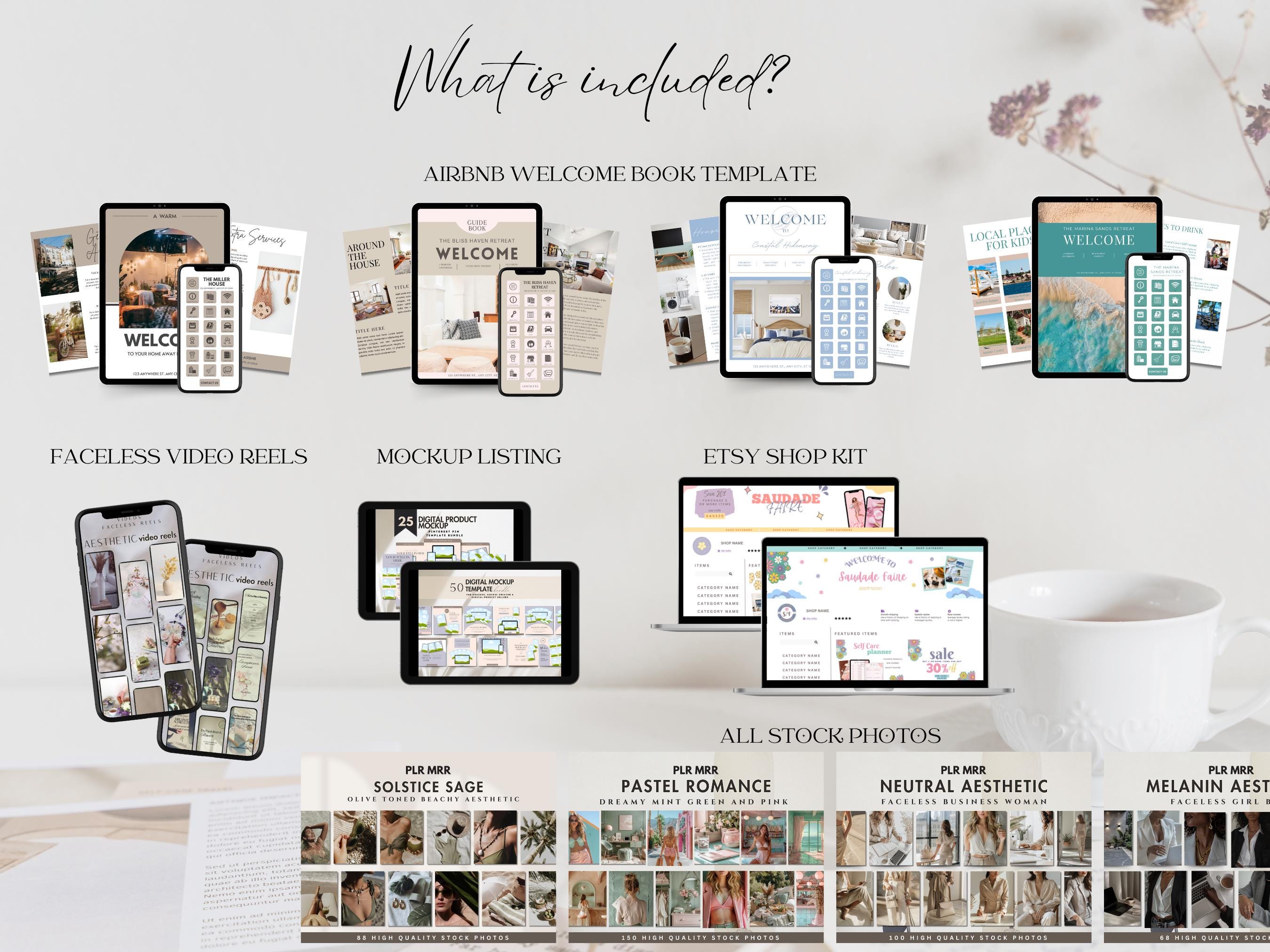 Entire Store Bundle Full Access Etsy Shop PLR MRR Digital Products to ...