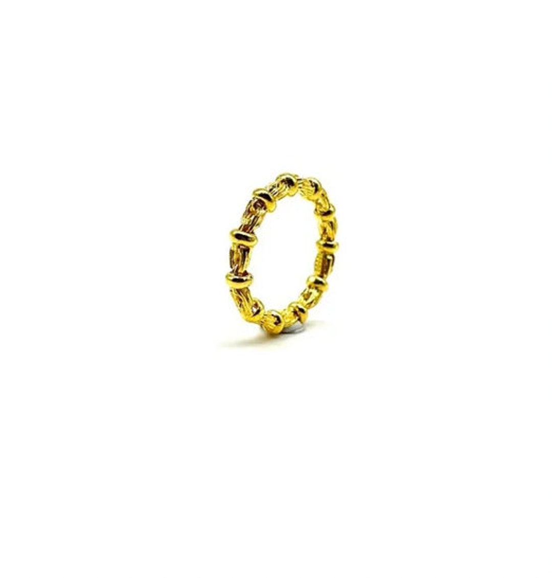 24K Yellow Gold Ring Premium Gold Jewelry Investment Gold Grade Luxury ...