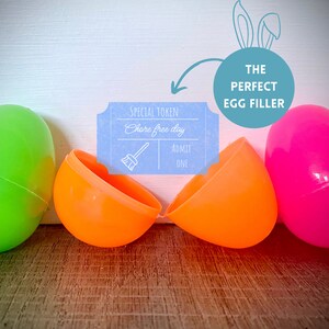 Easter Egg Hunt Activity Coupons: Sugar-Free Family Fun (PDF Download)
