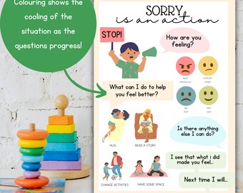 Calm Corner Poster: Big Feelings Coping Skills for Kids (PDF)